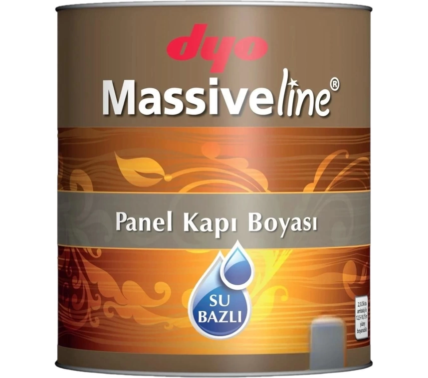 Massiveline Su Bazlı Panel Kapı Boyası Beyaz 2,5 Litre