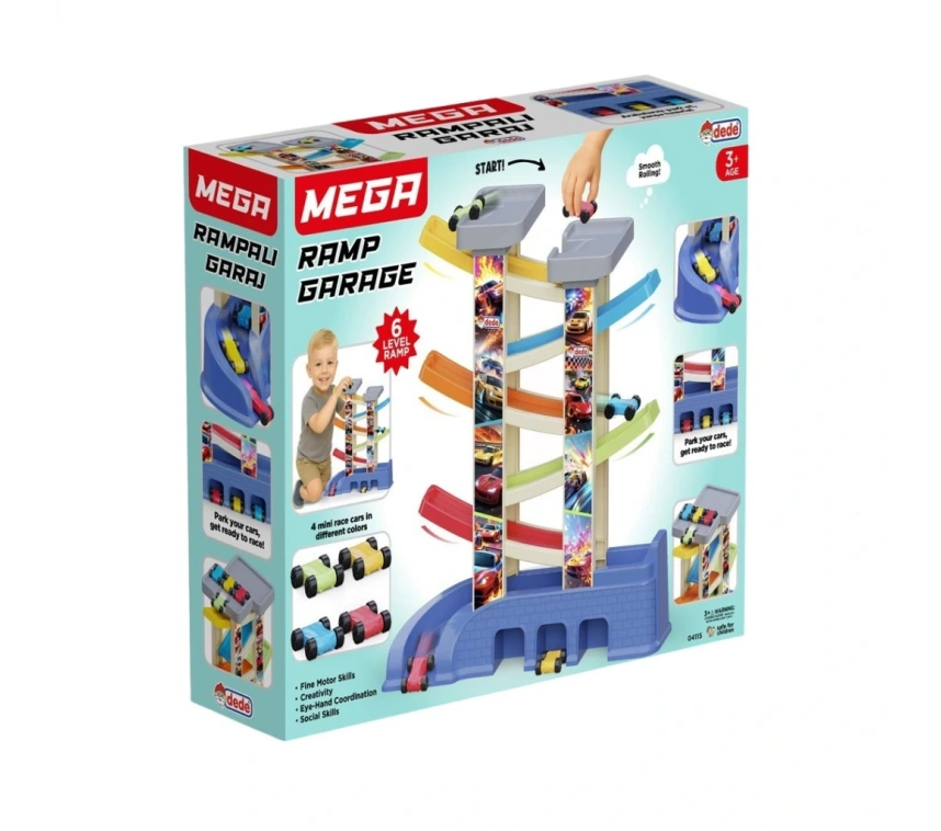 Mega Rampalı Garaj 6 Katlı