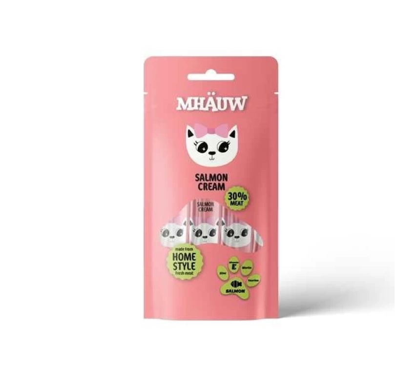Mhauw Somonlu Kedi Ödül Maması 4x15 Gr