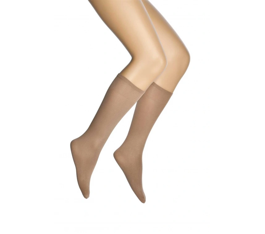 Mikro 70 Dizaltı Kadın Çorap Bronz 38