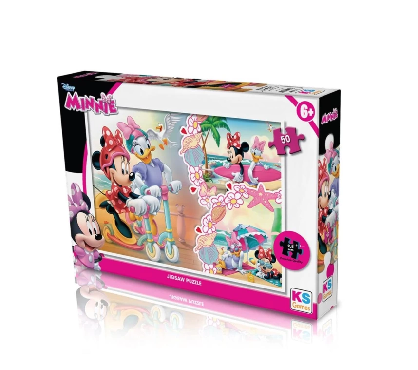 MIN709 Minnie 50 Parça Puzzle -KS Puzzle