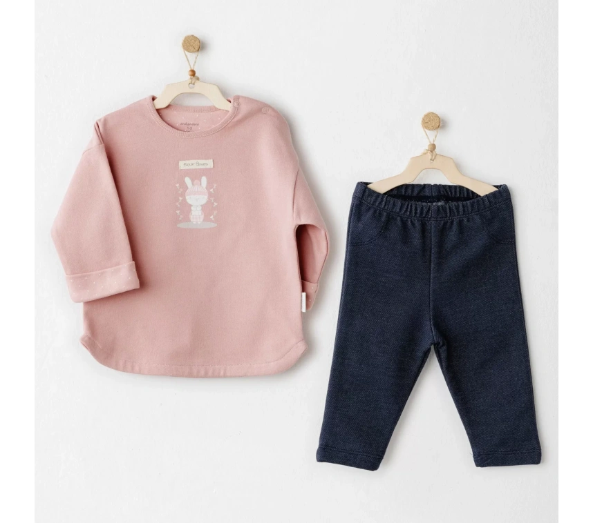 Mon Petit Amour 2li Takım Denim