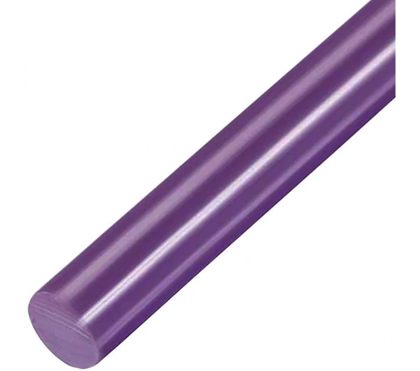 Mum Sıcak Silikon Mor 11,2 mm  30 Cm Kalın