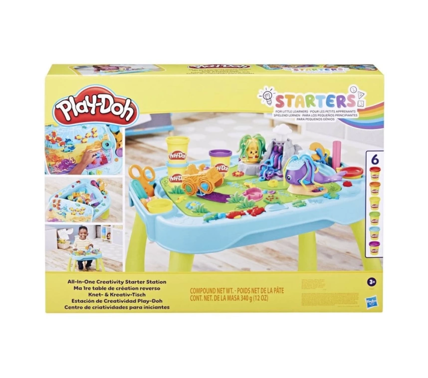 Nessi World F6927 Play-Doh Hayal Gücü İstasyonu Başlangıç Seti +3 yaş