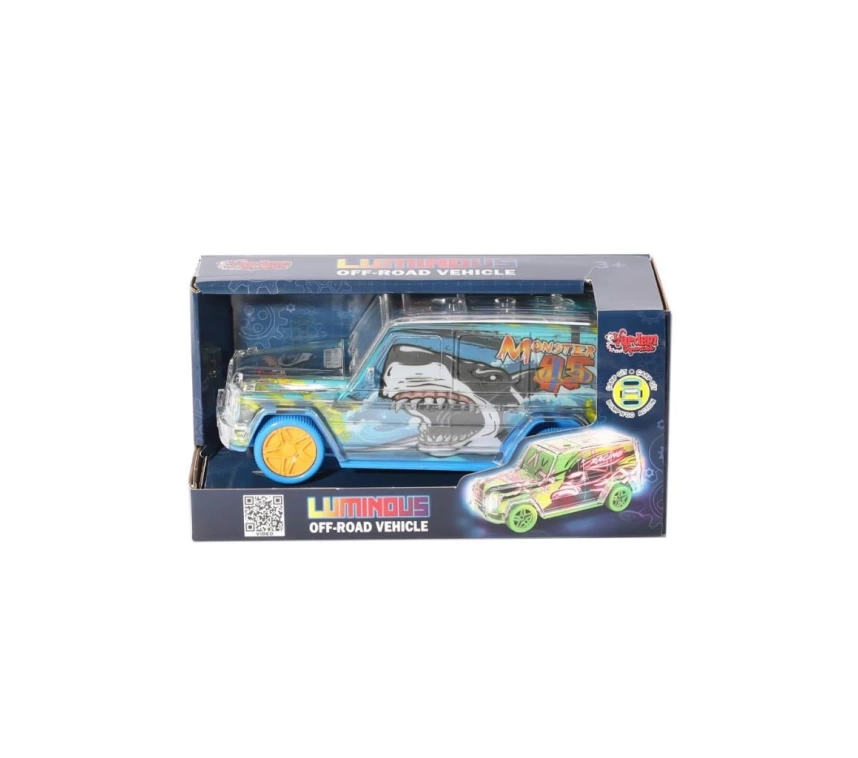 Nessi World WK-C-2A Müzikli ve ışıklı Çarp Dön Off-Road Araba -Vardem