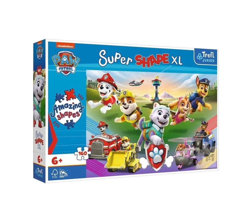 NessiWord PUZZLE-50021 Paw Patrol 160 Parça XL