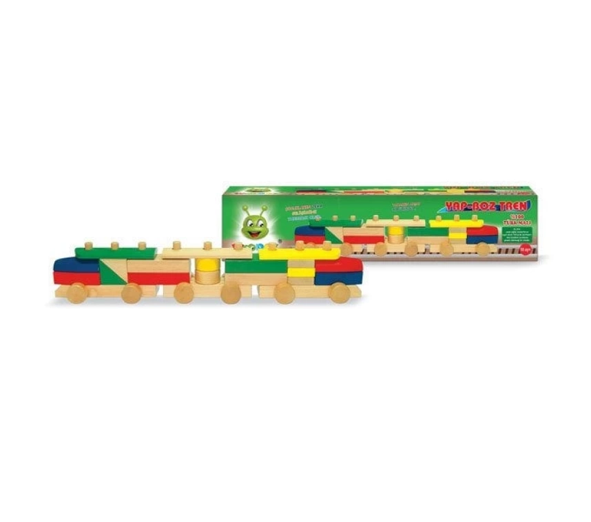 Nessiworld 002KR Woodoy Yapboz Tren