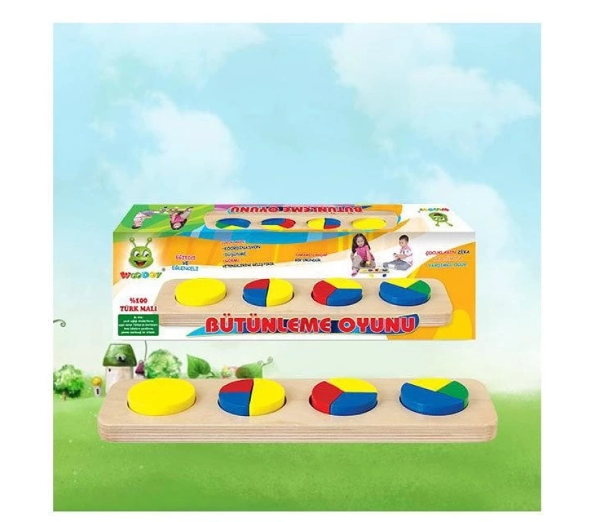 Nessiworld 007KR WOODOY BEŞLİ GEOMETRİK ŞEKİLLER