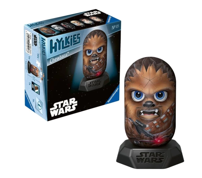 Nessiworld 010166 Hylkies Star Wars - Chewbacca 54 parça Puzzle - No:05 - Ravensburger