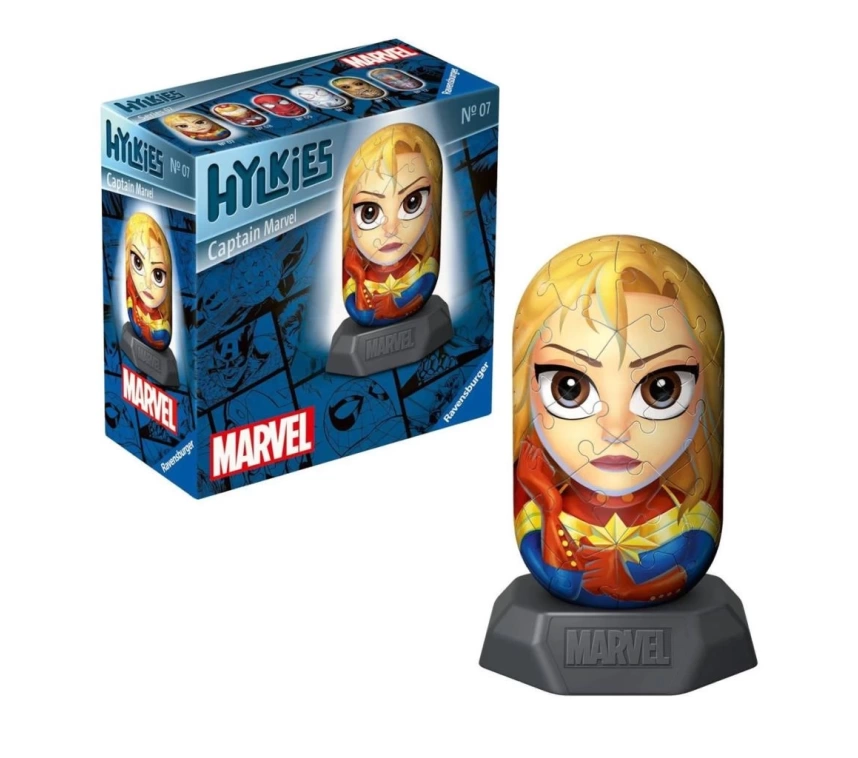 Nessiworld 011569 Hylkies Marvel - Captain Marvel 54 parça Puzzle - No:07 - Ravensburger