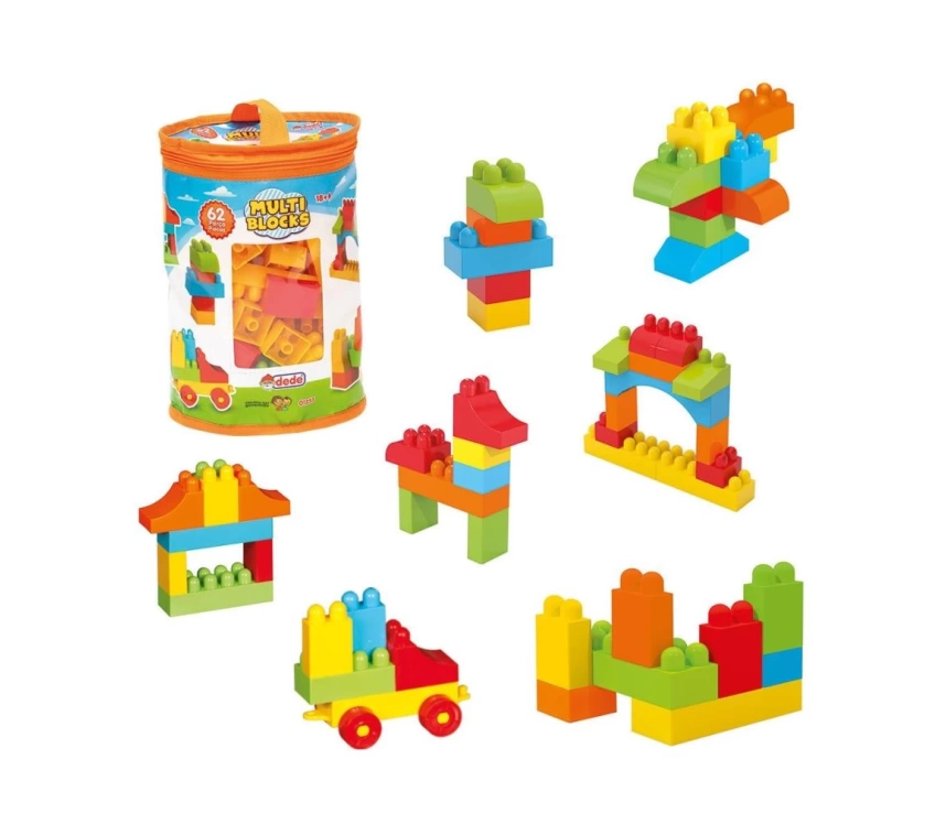 Nessiworld 01253 Multi Bloklar 62 Parça -Dede
