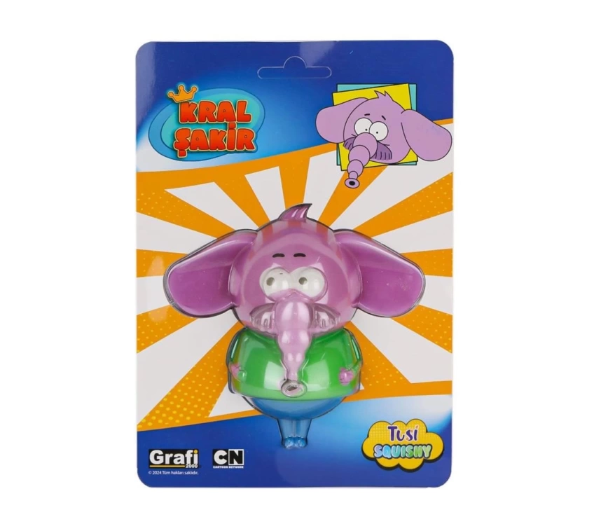 Nessiworld 0175 Köpük Oyuncak Fil Necati -Tusi
