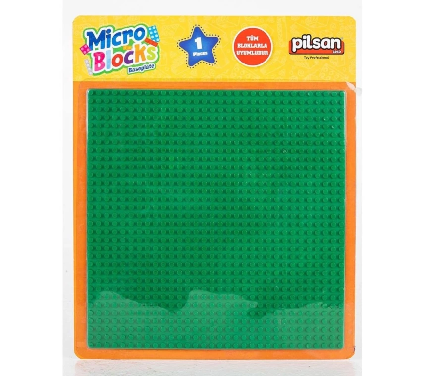Nessiworld 03 627 Pilsan Micro Blok Oyun Tablası Yeşil
