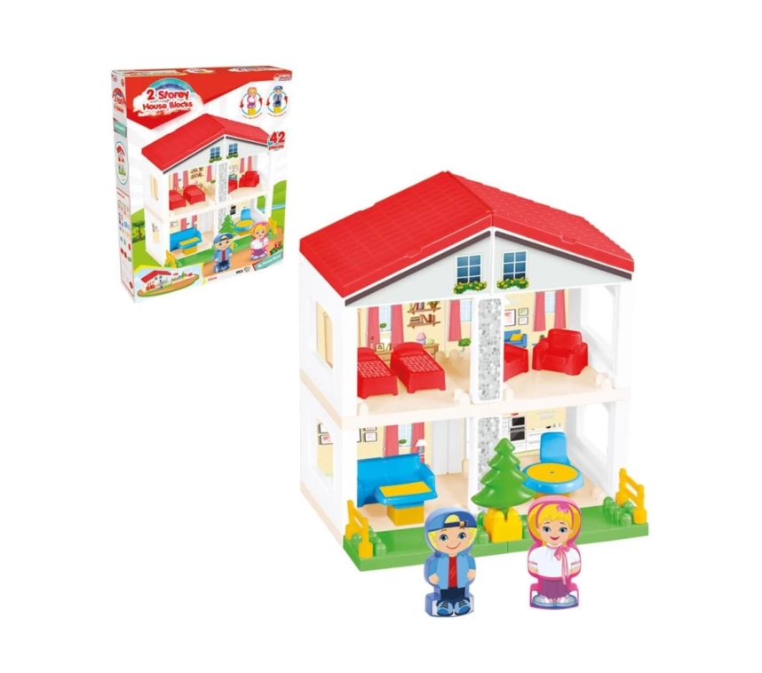 Nessiworld 03234 2 KATLI EV BLOKLAR