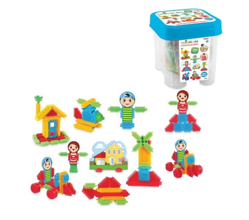Nessiworld 03324 Kaktüs Blokları 120 Parça -Dede