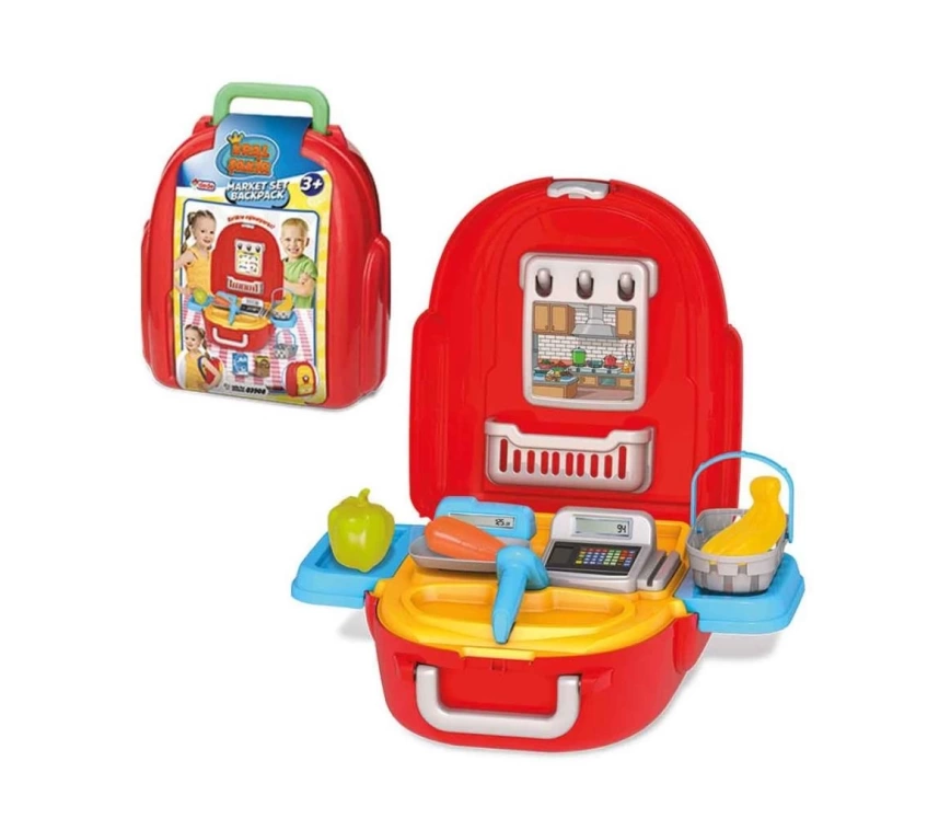 Nessiworld 03908 Kral Şakir Market Set Sırt Çantası -Dede