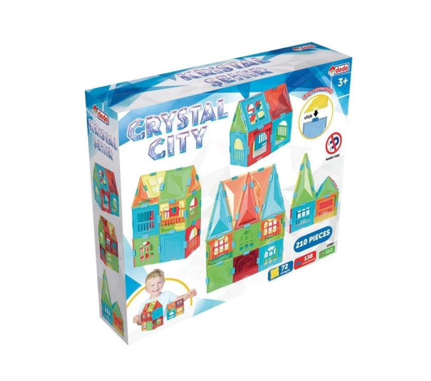 Nessiworld 03991  Kristal Şehir 210 Parça -Dede