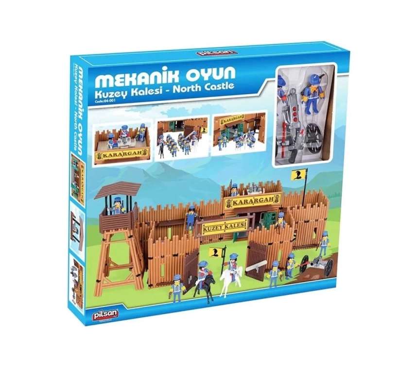 Nessiworld 04 001 Mini Mekanik Seri 1 Kuzey Kalesi -Pilsan Oyuncak