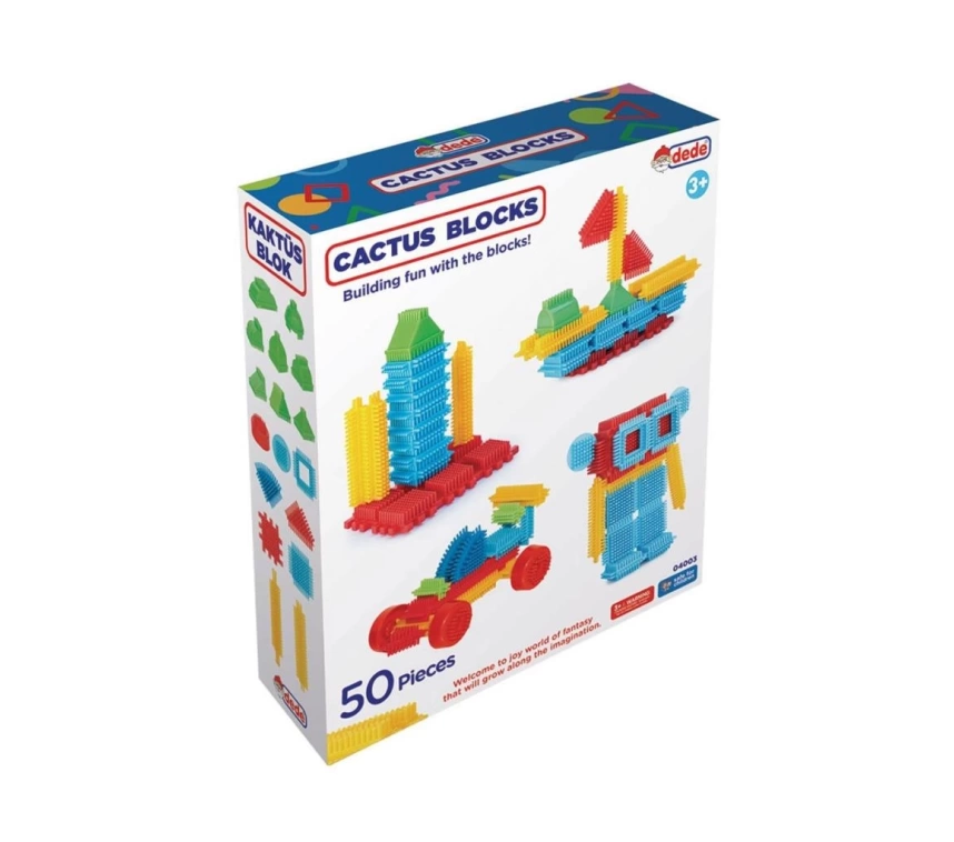 Nessiworld 04003 Kaktüs Blok 50 Parça -Dede