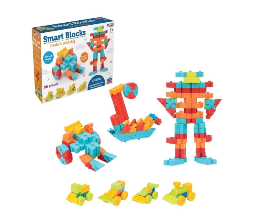 Nessiworld 04034 Smart Blok Seti 96 Parça -Dede