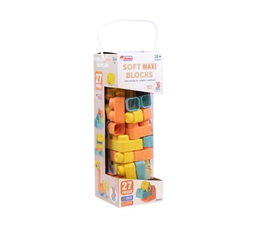 Nessiworld 04047 Soft Maxi Bloklar 27 Parça -Dede