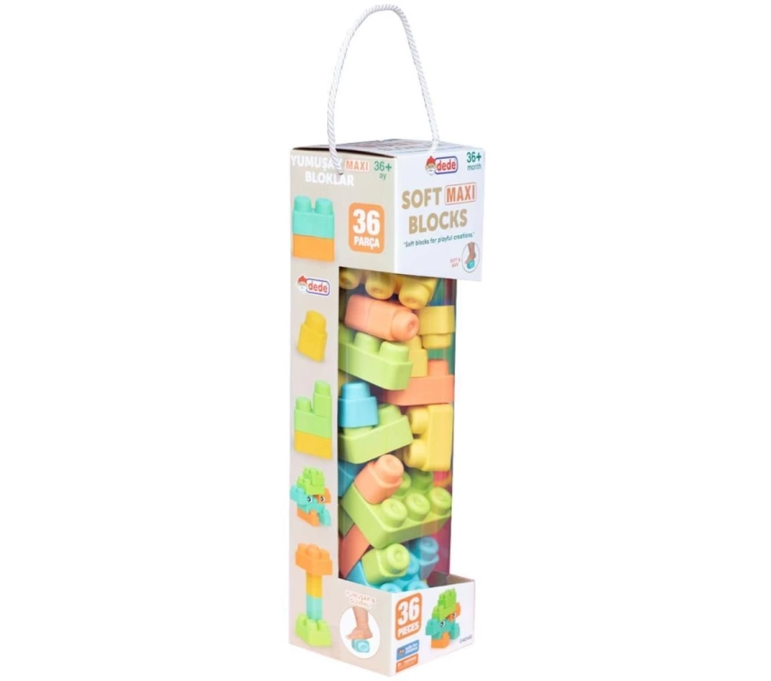 Nessiworld 04048 Soft Maxi Bloklar 36 Parça -Fentoys