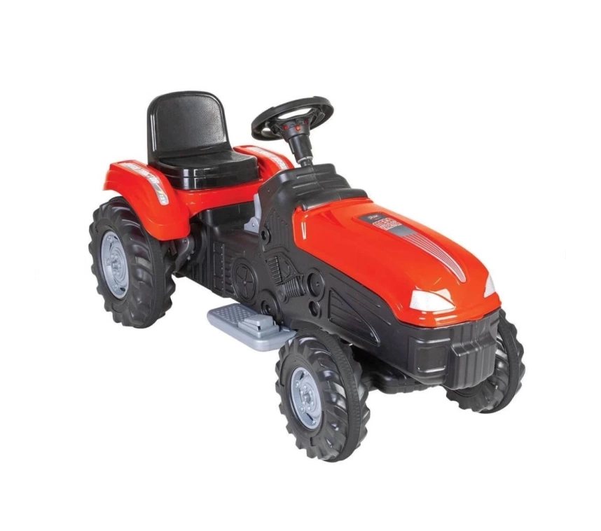 Nessiworld 05 276  Pilsan Mega Traktör Akülü 12 Volt Kırmızı