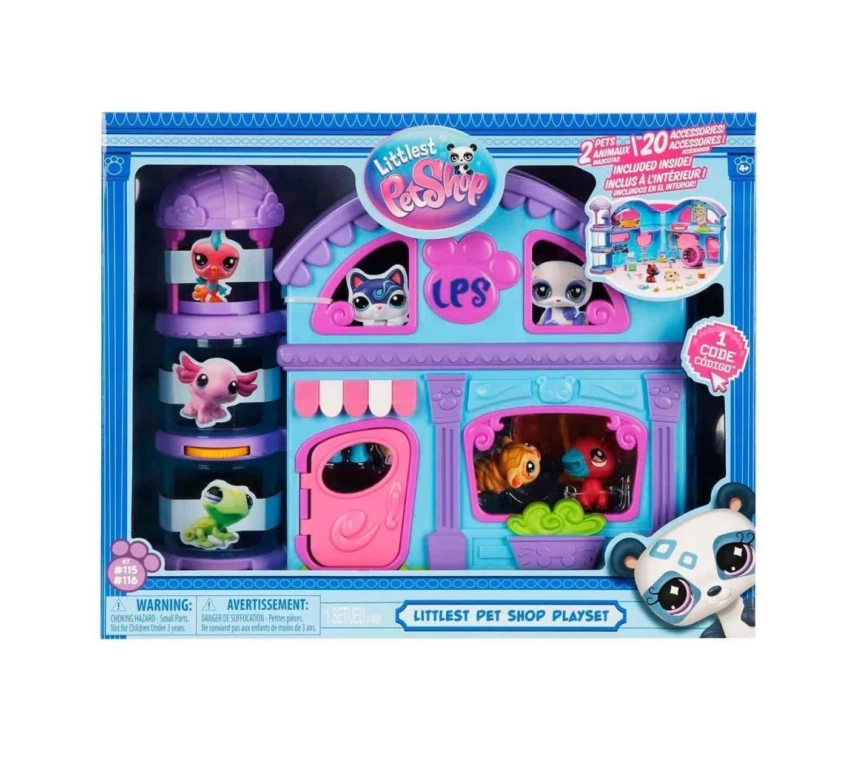 Nessiworld 0575 Littlest Pet Shop Minişler Oyun Seti