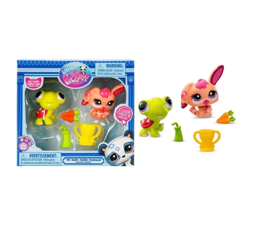 Nessiworld 0620 Littlest Pet Shop Minişler 2’li Figür Seti S2