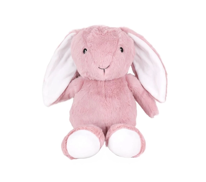 Nessiworld 0822 Peluş Göbekli Tavşan Pembe -My Friend Toys