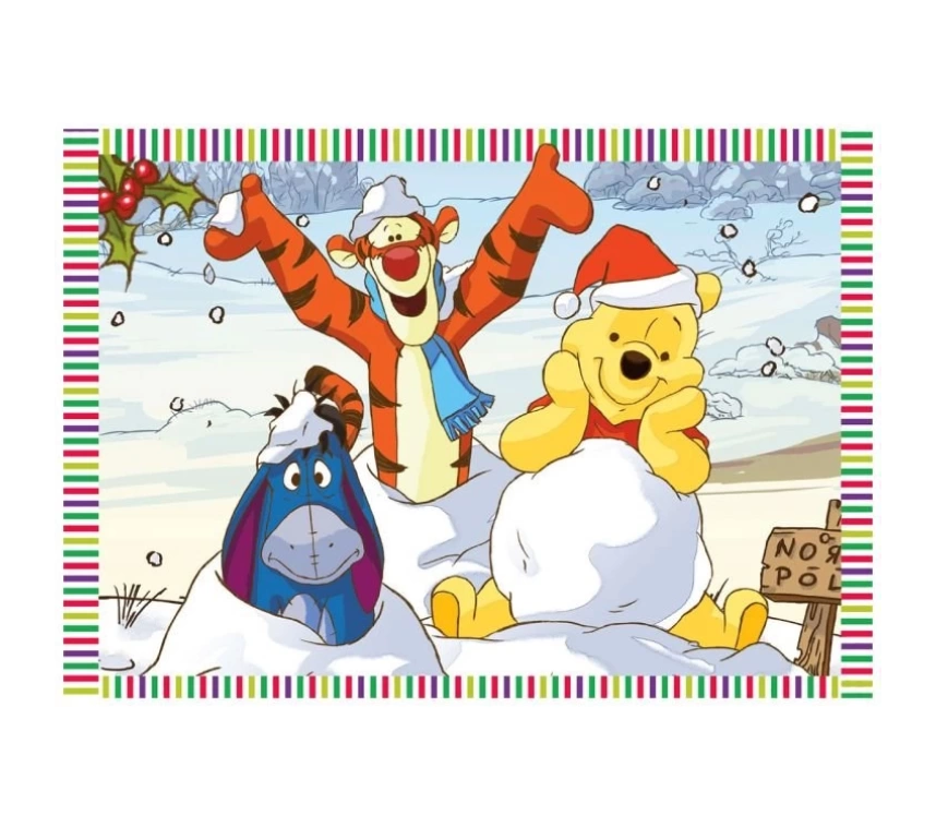 Nessiworld 100 Parça Winnie The Pooh Puzzle