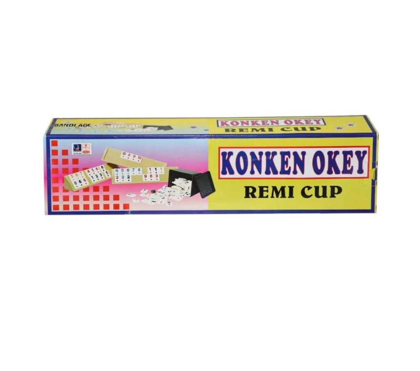 Nessiworld 1010143 Konken Ağaç Okey -Starokey
