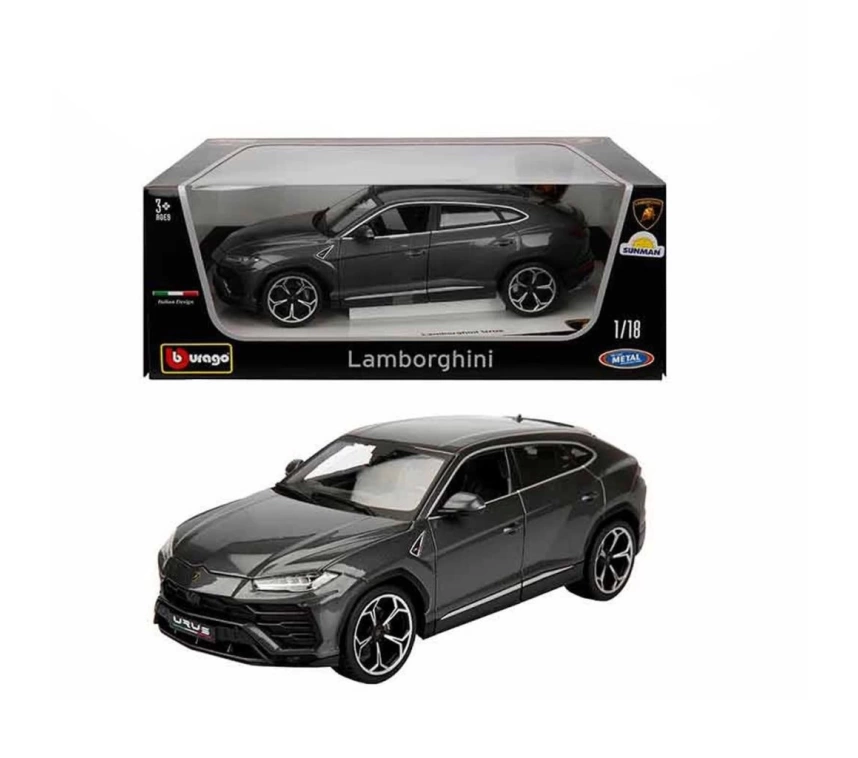 Nessiworld 1011042 Burago Lamborghini Urus 1:18 Model Araba -Sunman