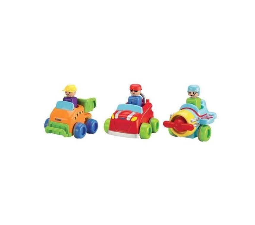 Nessiworld 1012 Tomy Toomies Renkli Araçlar +12 ay
