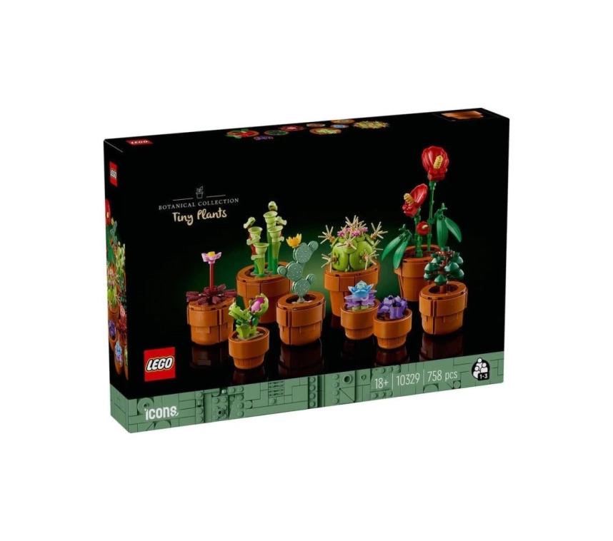 Nessiworld  10329 Lego Botanical Collection - Minik Bitkiler 753 parça +18 yaş