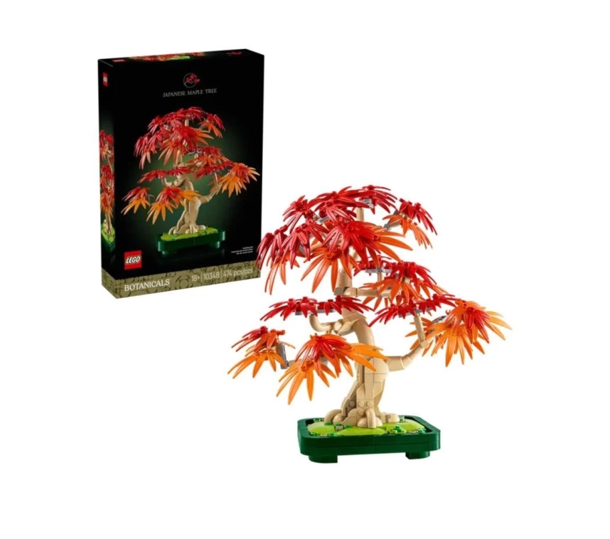 Nessiworld 10348 Lego iconic Japon Akçaağaç Bonsai Ağacı 474 parça +18 yaş