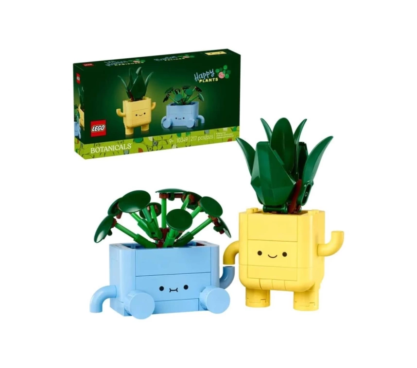 Nessiworld 10349 Lego Botanicals Mutlu Bitkiler 217 parça +9 yaş