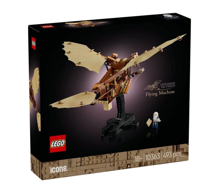 Nessiworld 10363 Lego icons - Leonardo da Vincinin Uçan Makinesi 493 parça +18 yaş