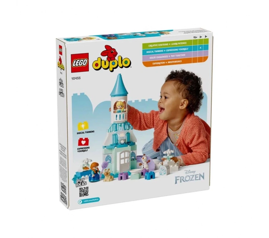 Nessiworld 10455 Lego Duplo Anna ve Elsanın Karlar Ülkesi Şato Partisi 54 parça +2 yaş