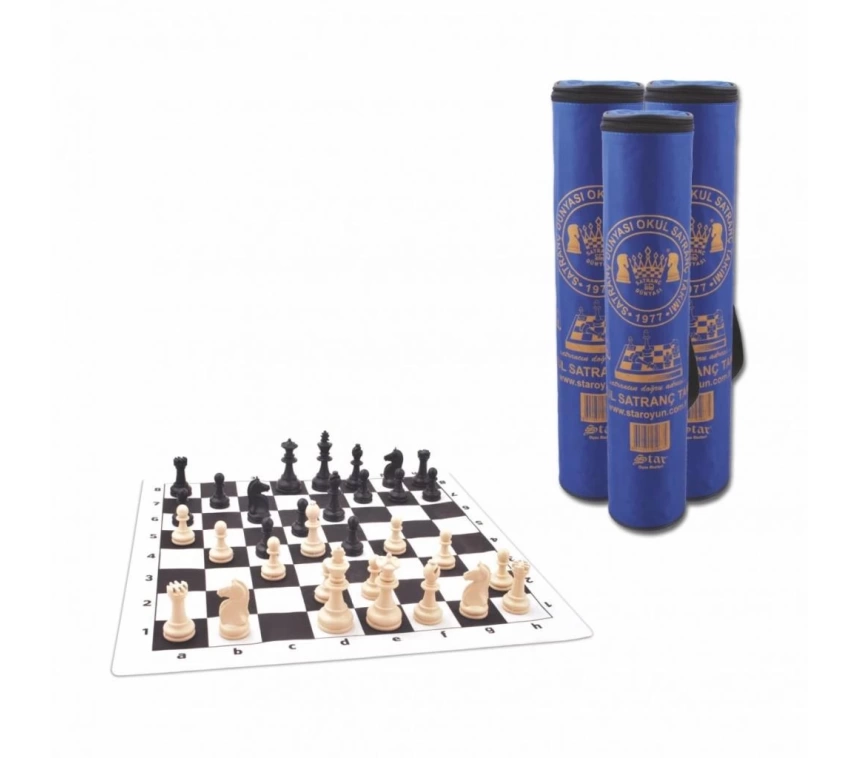 Nessiworld   1050651  Okul Satranç Takımı-Bez Çantalı ,Starokey