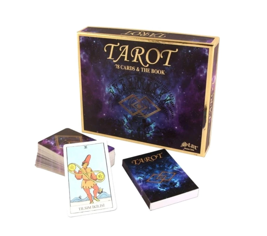 Nessiworld 1066990 Tarot Oyun Kartı -Starokey