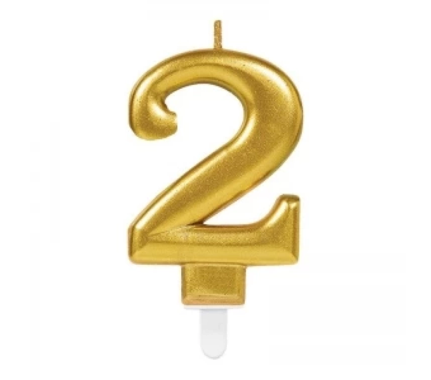 Nessiworld 2 Rakam Mum Gold Renk