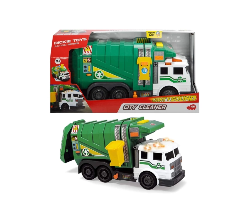 Nessiworld 203308378 Dickie, Sesli ve Işıklı Şehir Temizleyici 35 cm