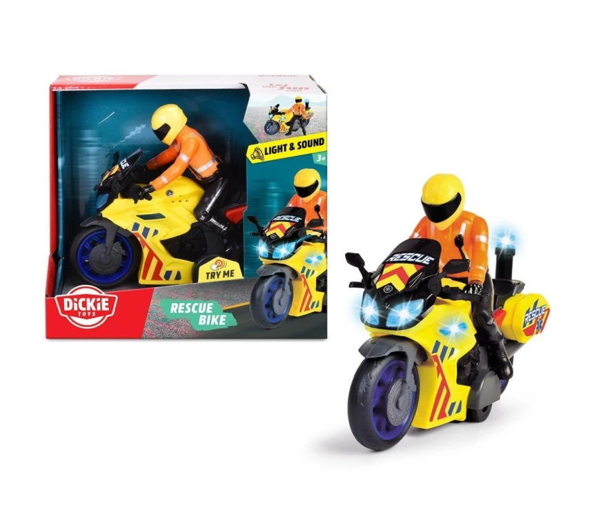 Nessiworld 203712030 Dickie Yamaha Kurtarma Motorsiklet
