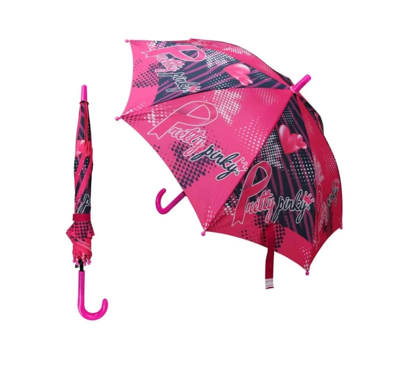 Nessiworld 2061 Pretty Pinky Çocuk Şemsiyesi 45 cm -Sunman