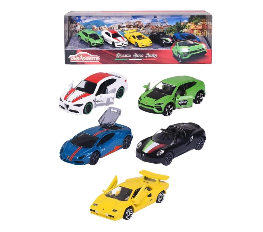 Nessiworld 212053178 Majorette Dream Italy Araba 5 Parça