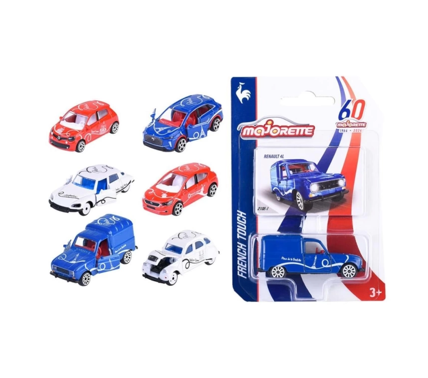 Nessiworld 212055011 Majorette French Touch Premium Arabalar