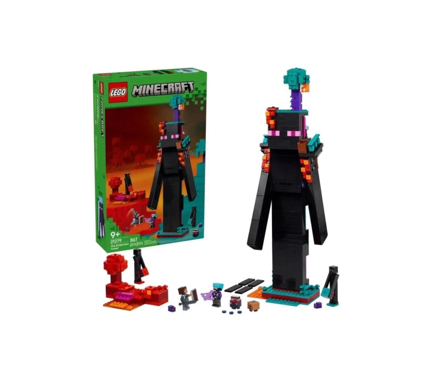 Nessiworld 21279 Lego Minecraft Enderman Kulesi 867 parça +9 yaş