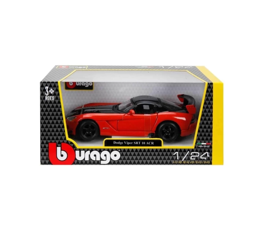 Nessiworld 22114 Burago 1:24 Dodge Viper SRT 10 ACR Model Araba