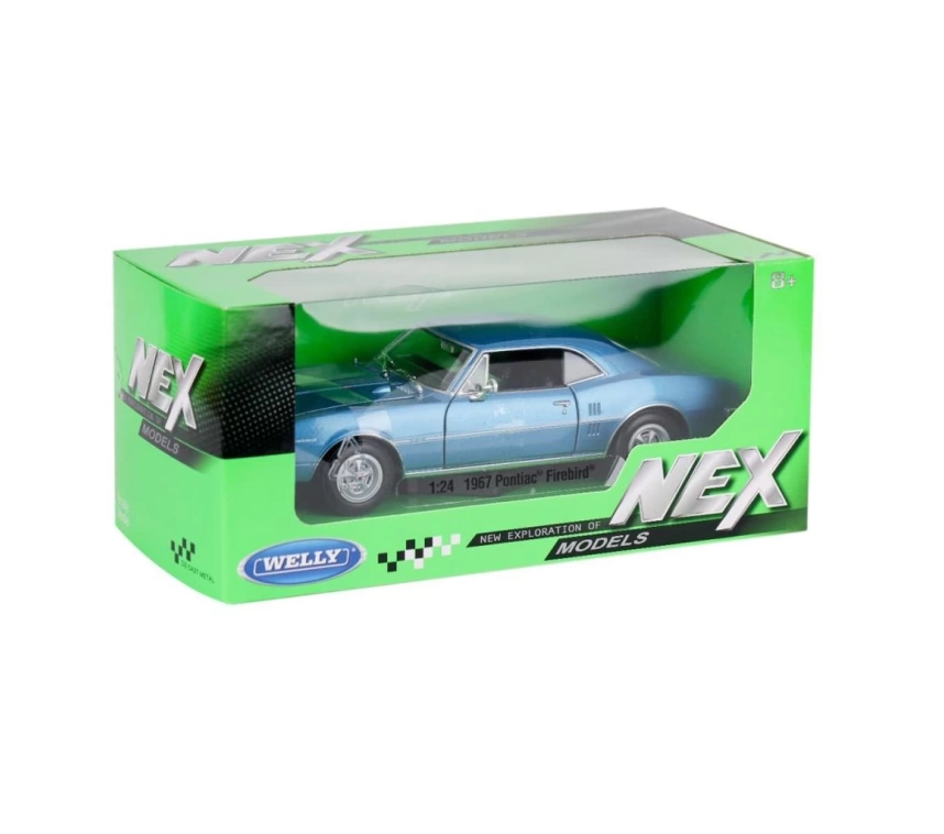 Nessiworld 22502 Welly Pontiac Firebird 1967 1:24 -Karsan Oyuncak